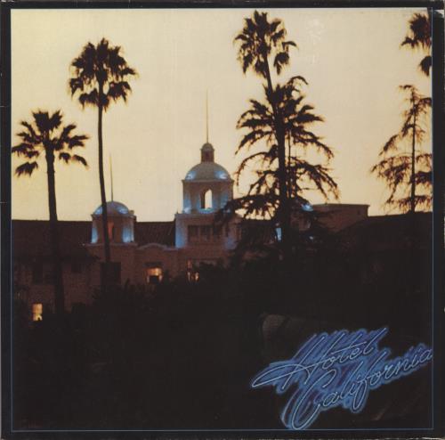 Eagles Hotel California - Green Vinyl UK vinyl LP album (LP